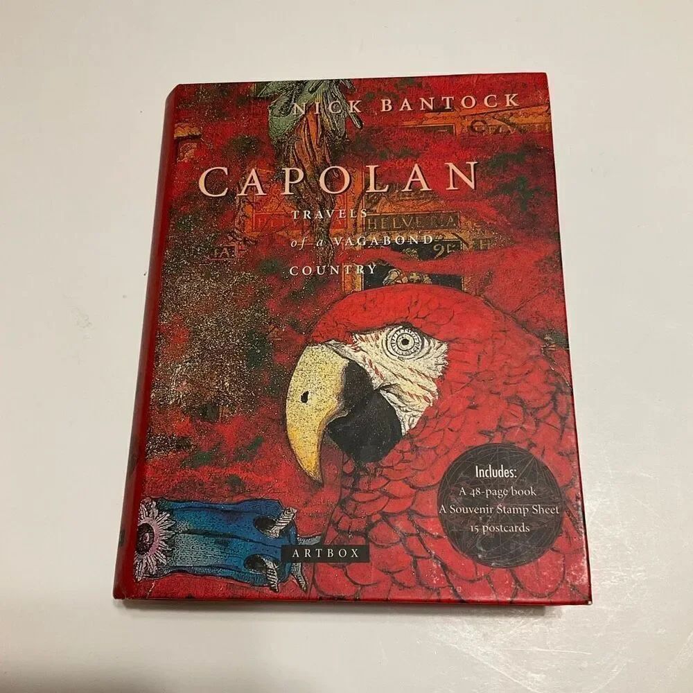 Capolan Travels of a Vagabond Country Art Book by Nick Bantock. A Mystical Land